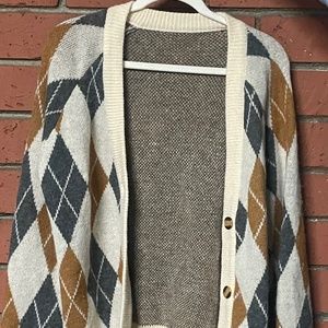 Colorful Printed Cardigan